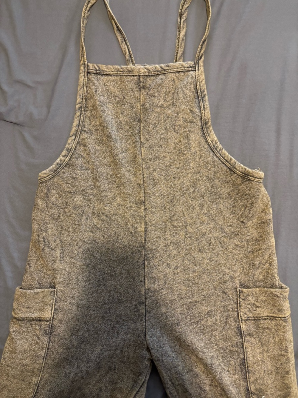 FP Movement by Free People Tan Heathered Overalls Jumpsuit - Picture 10 of 16